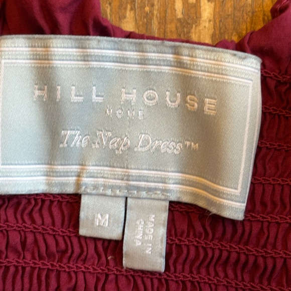 Hill House Ellie wine colored Nap dress. Medium - Picture 7 of 7